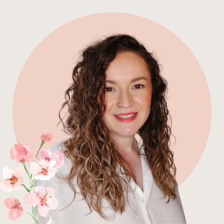 Blue Simple and Colorful Woman Instagram Profile Picture